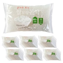 곤약닷컴 [곤약함량 100%] 쌀모양곤약 30팩, 30개입