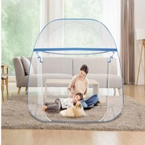 사각모기장 바닥포함 원터치 텐트 1인용 대형 야외 모기장 접는법 포함, 상품선택, 3인이상 패밀리