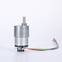 JGB37-520 DC 모터 6V 12V 24V 4.8W 감속기 AB 듀얼 위상 홀, 10 600rpm_01 6V