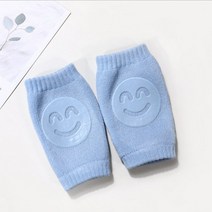 Baby Boy Knee Pad Baby Girl Leg Warmers Infant Crawling Toddler Knee Protector 0-3 Years Old, Blue