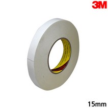 3M 9070 부직포 양면테이프 15mm x 50M, 옵션이없는_단일품목입니다