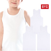 BYC 남아동 베이직 코튼100% 골런닝 4p