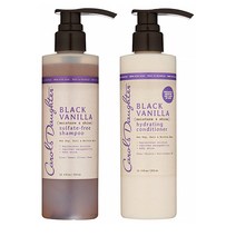 Carols Daughter Black Vanilla Moisture & Shine Shampoo and Conditioner Set 블랙 바닐라 모이스쳐 샴푸 컨디셔너 세트 355ml, 1개