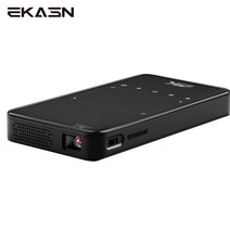 [신상출시 50%}EKASN DLP 포터블 미니빔 빔프로젝터 안드로이드 9.0 프로젝터+블루투스 스피커[평생 AS가능] 검정