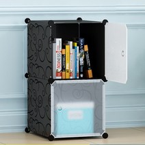 XKJ837779수납장 DIY 정리 선반 조립 모리아 2단 39x75cm