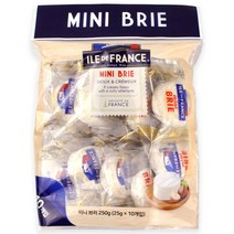 코스트코 ILE DE FRANCE MINI BRIE 일드프랑스 미니브리 25G x 10개입, 3봉