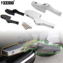 베스파 텐덤 발판 연장 킷 확장 스텝 GTS125 GTS300 GTV, 검정, 1개