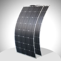태양광판넬 주택태양광 태양광모듈 400W 방수 유연한 태양 전지 패널 배터리 충전기 캐러밴 RV 홈 12V 캠핑, 03 200W solar panel