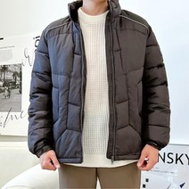 남자 베이직 하이넥 숏 패딩점퍼 집업 겨울패딩 패션 돕빠 캠핑룩 직장인 돕바 겉옷