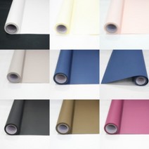 핸드메이크 밍크지 80g - 고급 종이 포장지 칼라 색지 롤색지, 6. 검정