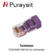 Puraysit 프랑스 CANopen 케이블 터미네이터 RJ45 연결용 TCSAR013M120, [02] 3 개