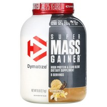 Dymatize 웨잇트 근육 건강 관리 머슬 게이너 프로틴 Mass gainer 바닐라 2.7kg 1팩