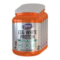 나우푸드 에그화이트 프로틴 파우더 단백질 보충제 글루텐 프리, 680g, 4개