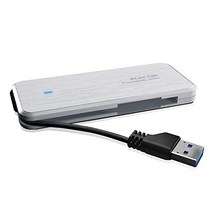 ELECOM 휴대용 SSD 960GB USB3.2(Gen1) 대응 케이블 수납 데이터 복구 서비스 Lite 첨부 화이트 ESD-EC0960GWHR