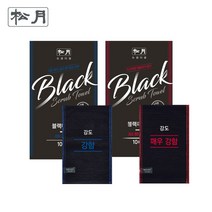 송월타월 송월타올 블랙 때밀이10매 때타월 때수건, 70강함 10매, 10개