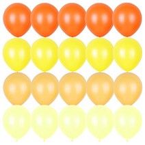 라운드풍선 31색상 20P /생일파티 브라이덜샤워 베이비샤워 돌잔치 환갑 퇴직, 썬샤인