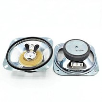 야외스피커 캠핑스피커 sotamia 2pcs 4 inch 휴대용 오디오 스피커 4 8 ohm 10w 스피커 투명 방수 스피커 홈 사운드 앰프, 4옴 10w 스피커