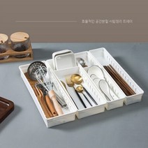 사각 수저통 수저 정리함 보관함 분리함 기본형, 투명