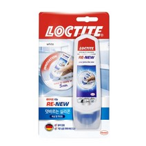 LOCTITE 리뉴 덧바르는 실리콘 100ml (타일 메꾸미 보수제 욕실 주방 실리콘보수 실링 록타이트리뉴)
