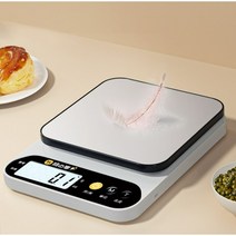 커피 베이킹저울 요리학원 전자 주방저울 가정용 미니 디지털 계량 요리저울 3gk 5kg 7kg 10kg, 다양함, 14.배터리 + 충전식 10kg-1g