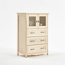 파스토 원목 양문 서랍장