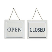 OPEN/CLOSED(포멕스)영업시간 오픈 표지판 안내문 7901