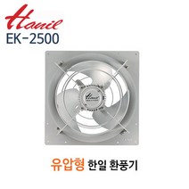 한일전기 EK-2500 공업용 산업용 업소용 유압형 벽부용 대형환풍기(구EK-2570)