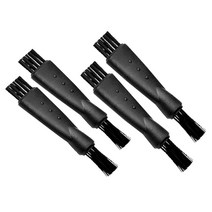 남성 4Pieces 양면 면도기 트리머 면도기 청소 브러쉬 클리퍼 청소기 브러시 클리퍼 청소 브러쉬, 하나, 보여진 바와 같이