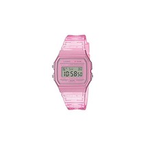 병행수입품 일본 미출시 CASIO 카시오 스탠다드 F-91WS-4 손목시계 남성 여성 키즈 아동 남아 여아 치프 카시오 칩카시 디지털 날짜 핑크 스켈레톤 해외 모델 [병행수입품]
