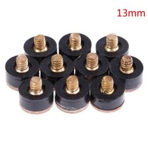당구용품 당구 풀 큐 스틱 스누커 교체를 위한 큐 팁 스누커 액세서리에 10 pcs 10, 13mm