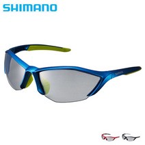시마노 17 스포츠 변색렌즈 고글 S61R-PH, 메탈릭 블루블랙