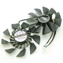 GTX970 FD9015U12S T129215SU 95mm 비디오 팬 ASUS 매트릭스 R9 280X GTX780TI GTX980 그래픽 카드 냉각, 04 T129215SUPair