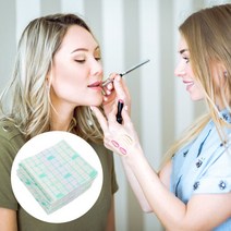 핸드자키 수동자키 전동자키 메이크업 핸드 믹싱 트레이 화장품 일회용 컬러 파운데이션 아티스트 플레이트, 01 White 1