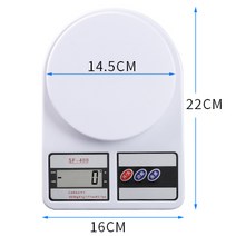 해외 밀크티샵 전용 정확 SF-400 주방 전자저울 베이킹-82543, 01.SF-400전자칭(일반)