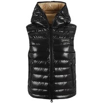 [정품] 듀베티카 파센자 구스다운 여성 패딩 베스트 (VDDV00125-BKS)