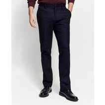 21FW [populet]네이비 멜란지 일자핏팬츠 WHPA1D466N2