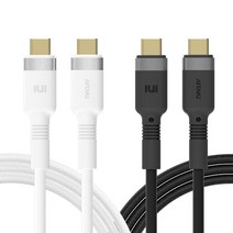아트뮤 플렉스 USB PD to C 100W 5A 고속충전 케이블 C타입, 30cm, 화이트, 1개