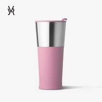 JVR 베이직 텀블러 450ml 스테인리스텀블러 당일발송, 핑크