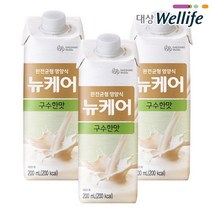 대상웰라이프 뉴케어 구수한맛 완전균형영양식, 30개, 200ml