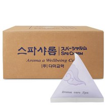 스파샤롬 일회용 삼각 입욕제 장미 30g x 50개, 1box