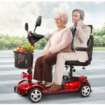 노인 어르신 부모님 전동스쿠터 휠체어 전동차 접이식 보행기 마실용, 12A 250W 1인용