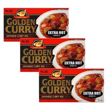(3개묶음) S&B 엑스트라매운맛 골든카레 220g x3, 3개
