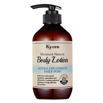 키렌 모이스처 네이처 바디로션 데일리퓨어(무향), 1개, 500ml