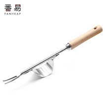 잡초 지우개 마늘 캐는 뽑는 도구 잔디 잡초 제거제 농업 친환경 농기구 제초작업 집게 3종, B + 1개