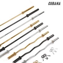 쿠바나 중량봉 바벨봉 탄력봉 바벨바 이지바 2200 1500 1200 황금봉 흑봉 실버, (크롬봉) 직선바 1500mm