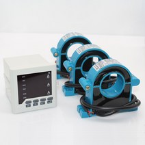 유속계 3pcs 클램프 CT 센서 AC0-50A 100A 150A 200A 400A 600A 상 전류계, 06 250A_04 120*120 미리메터