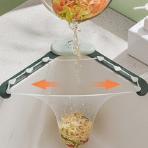 엔템 음식물거름망 거름망거치대 싱크대음식물거름망코너 싱크대거름망 음식물쓰레기거름망 음식물탈수기 배수구거름망 음식물거치대 음식물거름망거치대 싱크대음식물거름망, 싱크대코너거름망(오렌지)_본체+거름망50p