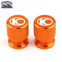 KYMCO Xciting 250 300 400 AK550 CT250 CT300 S400 다운타운 오토바이 CNC 타이어 밸브 에어 포트 커버 캡, [7] Orange