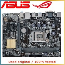 ASUS H110M-K 컴퓨터 마더보드 LGA 1151 DDR4 32G 인텔 H110 데스크탑 메인보드 SATA III PCI-E 3.0 X16