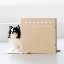 [CDS-212]까비 자작나무 와이드일자형 반려동물 화장실 배변가림막 가리개 미니파티션, 까비네모(600)